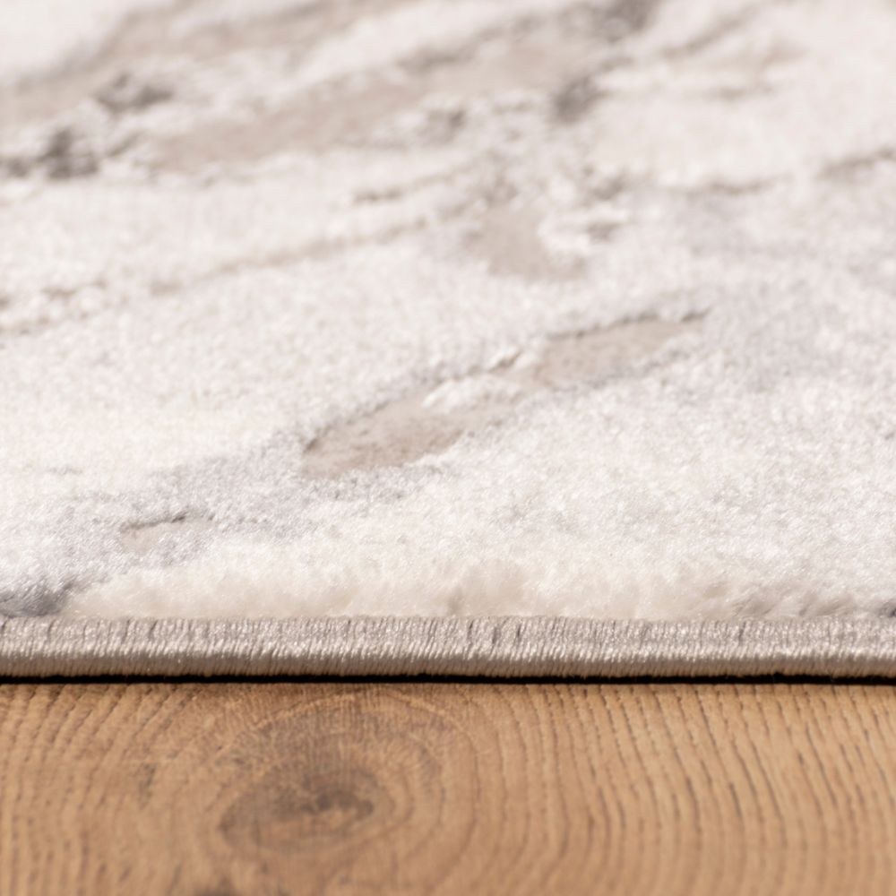 TAPETE LAVIN SAMIRA U5006 | Tapete Decorativo para Recepción Hotel Hogar Departamento Sala | GRIS PLATA | Varias Medidas | Rectangular | Interior - U5006-60 x 90 - LAVIN - NOGAL BEAT - Tapetes