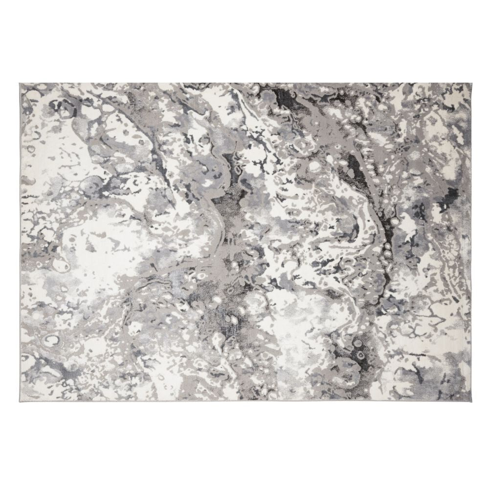 TAPETE LAVIN SAMIRA U5007 | Tapete Decorativo para Recepción Hotel Hogar Departamento Sala | GRIS PLATA | Varias Medidas | Rectangular | Interior - U5007-60 x 90 - LAVIN - NOGAL BEAT - Tapetes