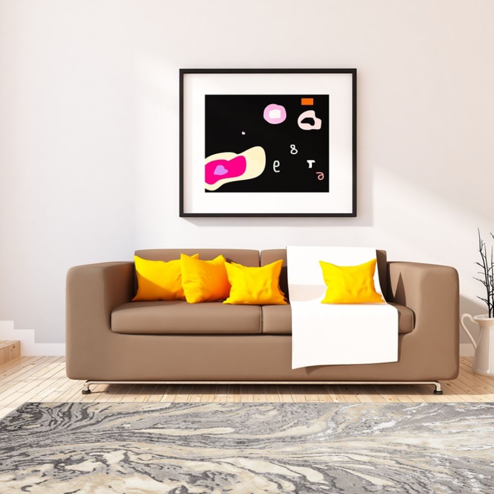 TAPETE LAVIN SAMIRA U5008 | Tapete Decorativo para Recepción Hotel Hogar Departamento Sala | GRIS PLATA | Varias Medidas | Rectangular | Interior - U5008-60 x 90 - LAVIN - NOGAL BEAT - Tapetes