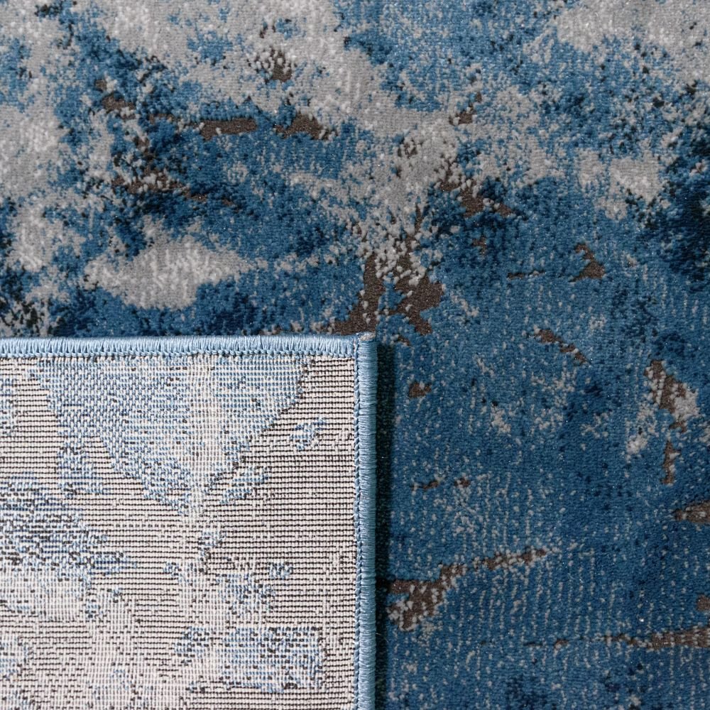 TAPETE LAVIN SIRIT T5128 | Tapete Decorativo para Recepción Hotel Hogar Departamento Sala | GRIS AZUL | Varias Medidas | Rectangular | Interior - T5128-60 x 90 - LAVIN - NOGAL BEAT - Tapetes