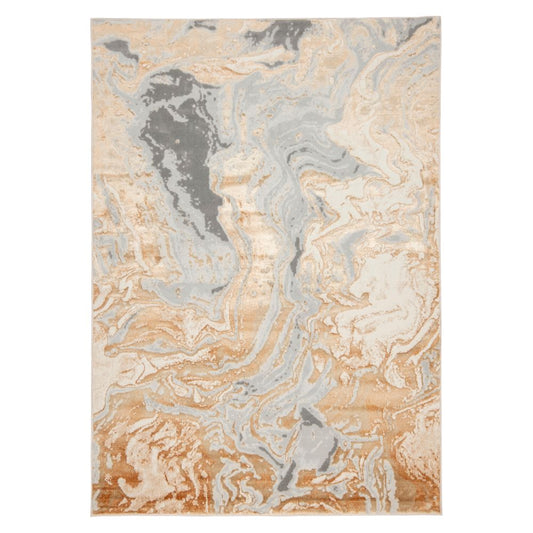 TAPETE LAVIN TERRA T9039 | Tapete Decorativo para Recepción Hotel Hogar Departamento Sala | CREMA ORO | Varias Medidas | Rectangular | Interior - T9039-60 x 90 - LAVIN - NOGAL BEAT - Tapetes