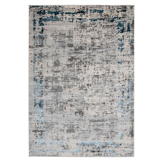 TAPETE LAVIN YEMINA T4038 | Tapete Decorativo para Recepción Hotel Hogar Departamento Sala | GRIS AZUL | Varias Medidas | Rectangular y Circular | Interior - T4038-60 x 90 - LAVIN - NOGAL BEAT - Tapetes