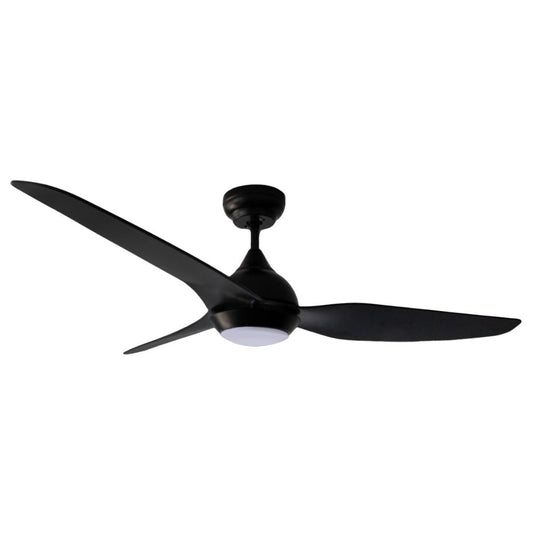 Ventilador Decorativo de Techo para Sala de Juntas - MASTERFAN ATLANTIS - Negro - 3 Aspas - ATLANTIS - Masterfan - NOGAL BEAT - Ventiladores